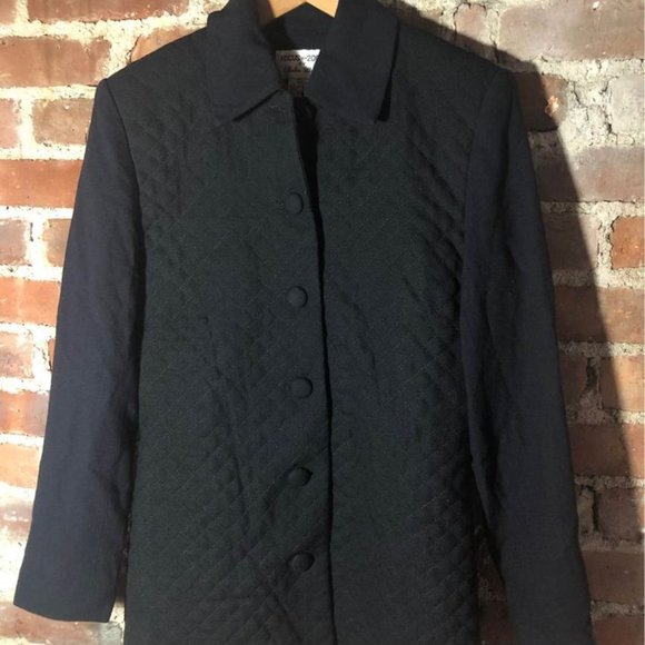 Vintage Quilted Blazer Jacket Focus 2000 - Picture 11 of 14